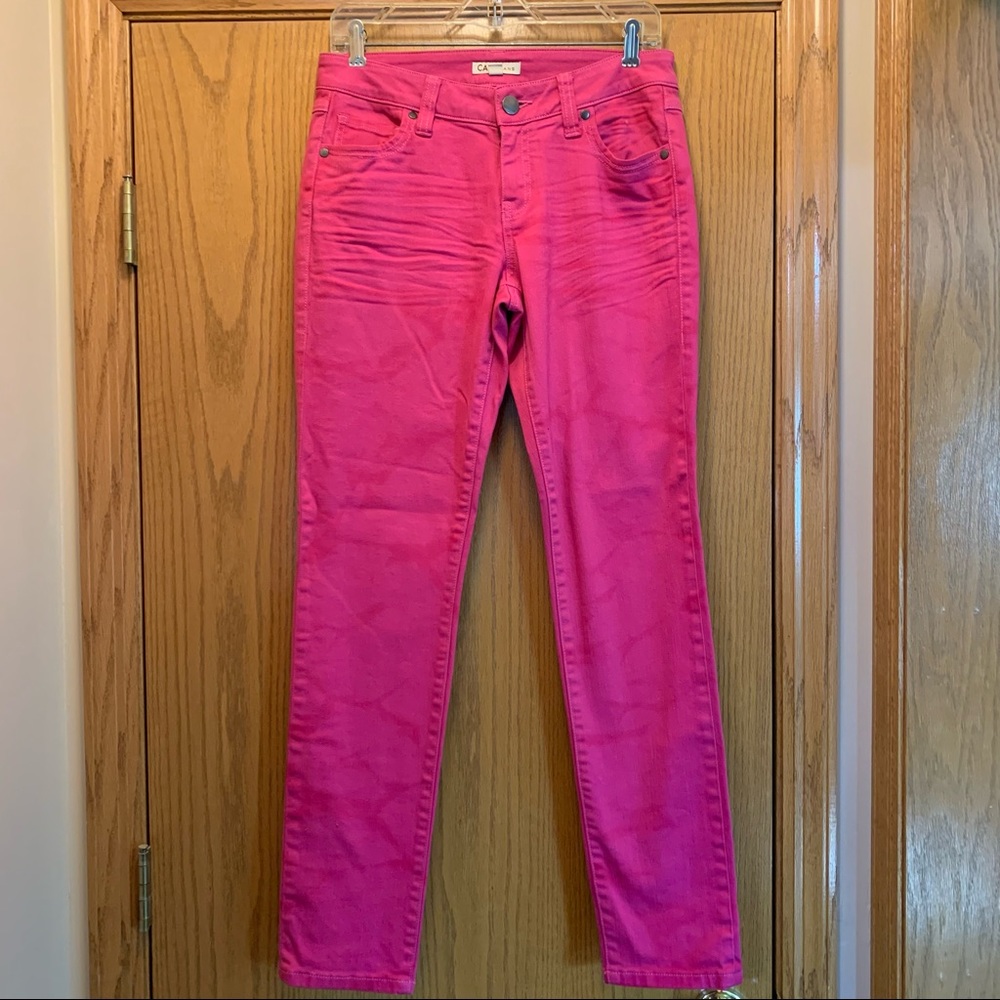 Cabi size 4 skinny pants. Excellent condition. Pink